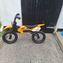 Kids push bike