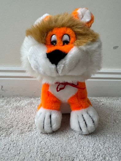 PMS Orange Cat Plush Soft Used Vintage Please look at the pictures