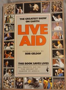 Live aid 1985 Souvenir Book