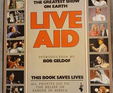 Live aid 1985 Souvenir Book