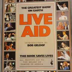 Live aid 1985 Souvenir Book
