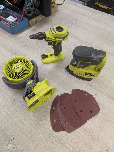 Ryobi 18v one plus set