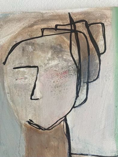 Original Painting Irish  Figurative painting Original Art contemporary Irish art