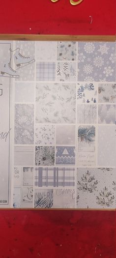 Christmas themed design pads (24)
