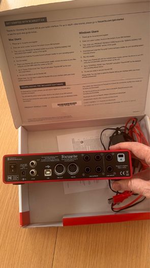 focusrite Scarlett 6i6 2nd gen