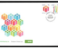 2012 Ireland Greetings Self-adhesive Commemorative Booklet Stamps Official An Post First Day Cover (FDC)