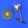 ST. ANDREWS OLD COURSE (golf course Scotland) - enamelled badge with chain Image 3