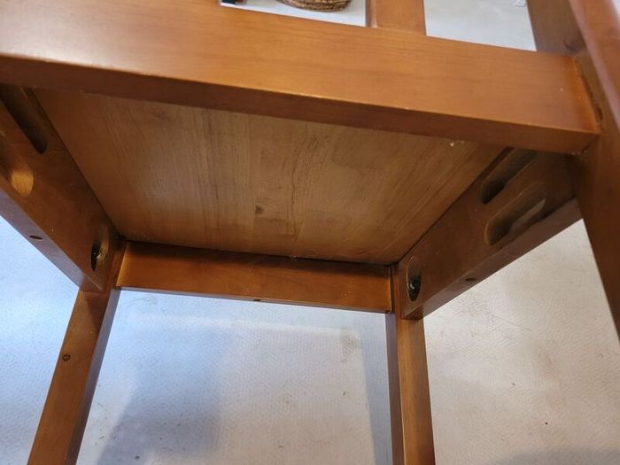 Six quality Hardwood Dining Chairs.