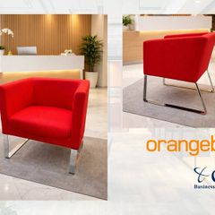 1 X Orangebox Single Lounge Chair - Grade A