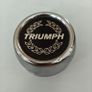 Triumph car wheel centre alloy cap vintage Image 2