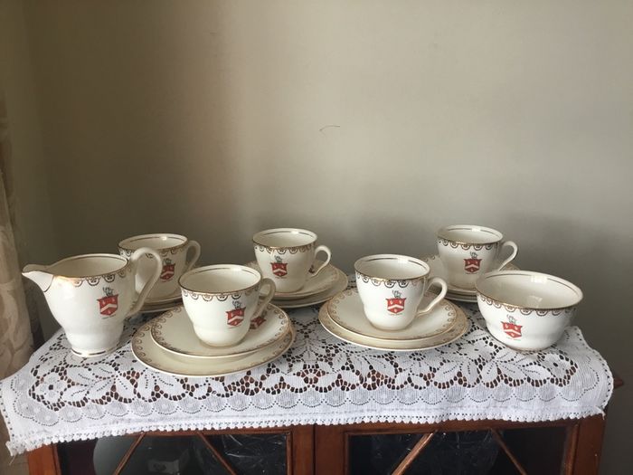 Very rare part tea set from Arklow Pottery