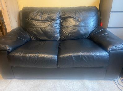 2 Seater Leather Couch