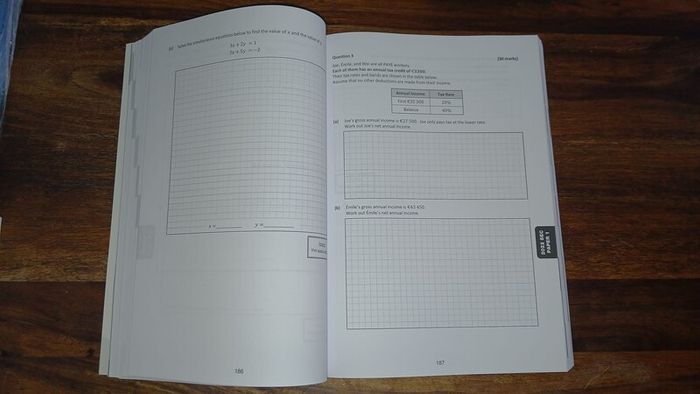 EXAM PAPERS 2026 - Maths Ordinary Level - Leaving Certificate
