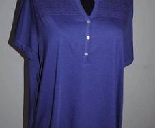 Bm Casual purple top Perfect condition size UK20 EU48 Postage included