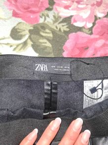 Zara new Leather legging
