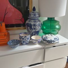 blue and white ceramics