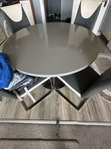 table and chairs