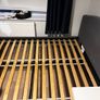 IKEA double bed, mattress and two under bed storage drawers Image 2