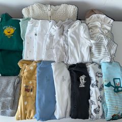 Baby 22 piece clothing bundle for 0-3 months