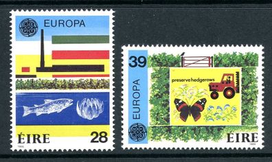 Ireland 1986 - Scott # 658-659 Europa (Environment Protection) - Mint Never Hinged - Catalogue Value 42.00 Euro - Free Postage