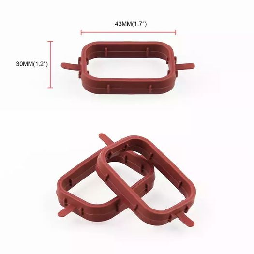 6X33mm Auto Replacement Parts for BMW M57 Swirl Blanks Flaps Repair Delete Kit with Intake Gaskets Key Blanks