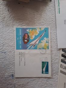 Stamps.FDC Concordes 1st.Flight.1969