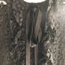 Zara Black Lace & Pleated Midi Dress - Size 8 Image 9