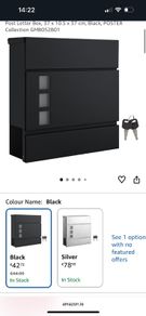 Postbox - Wall Mounted