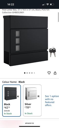Postbox - Wall Mounted