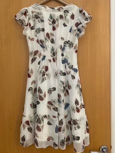 Women's Cream Patten Dress