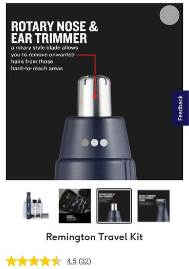 x2 Bundle - Brand New Remington Travel Kit - 13 Piece Set - RRP - 29.99 & Now Added - Wahl Power Plus Corded Hair Clipper x14 Piece Set