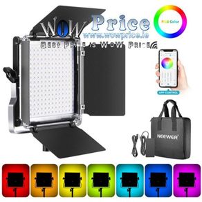 45224 -1 Neewer 480 RGB Led Light with APP Control Metal Shell for Photography