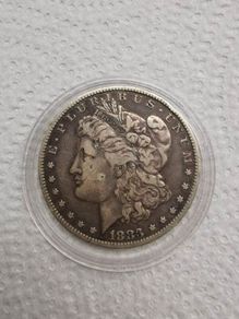 1883 Morgan Silver Dollar Coin