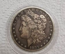 1883 Morgan Silver Dollar Coin