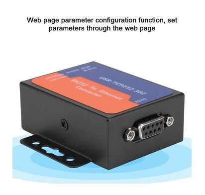 USR-TCP232-302 Tiny Size Serial RS232 to Ethernet TCP IP Server Module Ethernet Converter Support DHCP/DNS