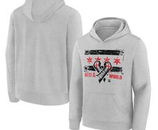Junior Boys Grey CM Punk best in the world hoodie