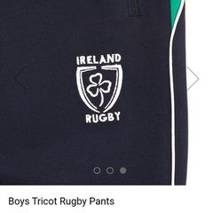 Rugby Ireland boy pants like new size  9 years old