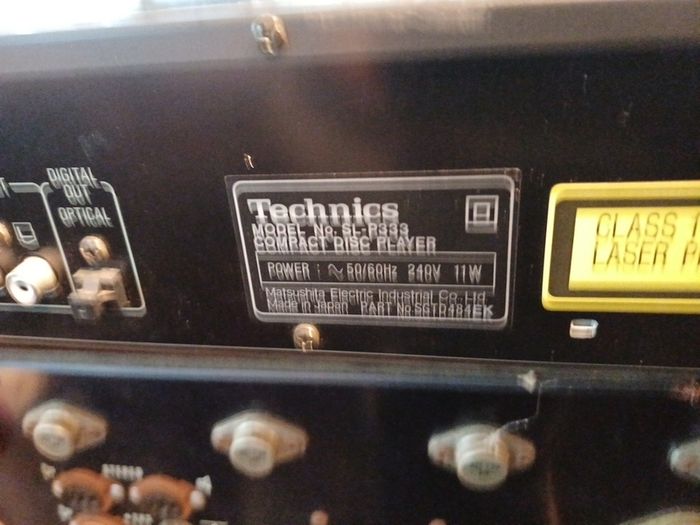 Technics cd player for repair or parts