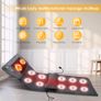 Upgraded Massage Mat 10 Vibration Motors with Heat Full Body Massager Cushion Mattress 20 Neck and Head Acupressure Massage Head Image 4