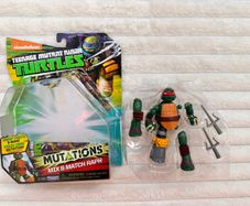 2014 Teenage Mutant Ninja Turtles TMNT Mutations Mix & Match Raph Raphael Damaged Box Please see photos