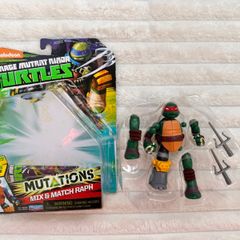 2014 Teenage Mutant Ninja Turtles TMNT Mutations Mix & Match Raph Raphael Damaged Box Please see photos