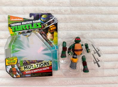 2014 Teenage Mutant Ninja Turtles TMNT Mutations Mix & Match Raph Raphael Damaged Box Please see photos