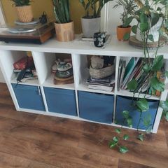 kallax shelving unit, white