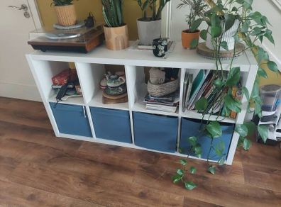 kallax shelving unit, white