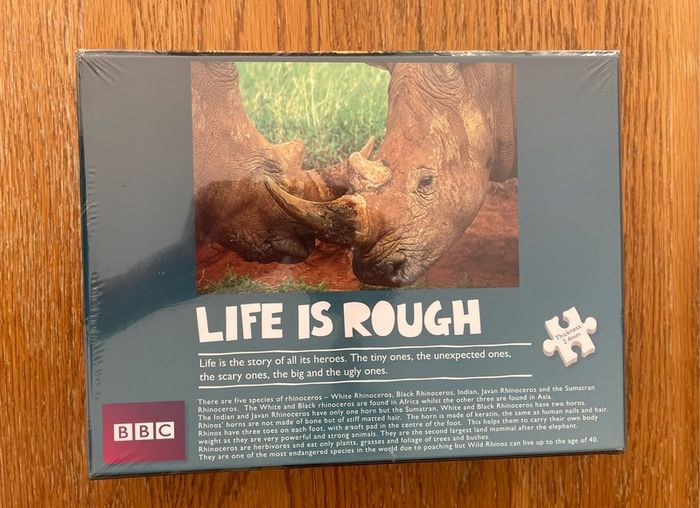 Brand New Rhino 500 Piece Jigsaw puzzle