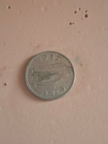 1953 irish sixpence