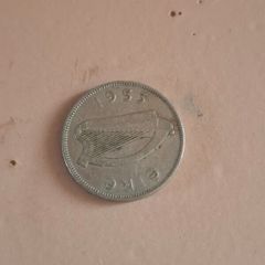 1953 irish sixpence
