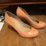 Dune 'Aleen' round toe patent heels Image 3