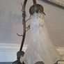 pewter ? table lamp Image 3