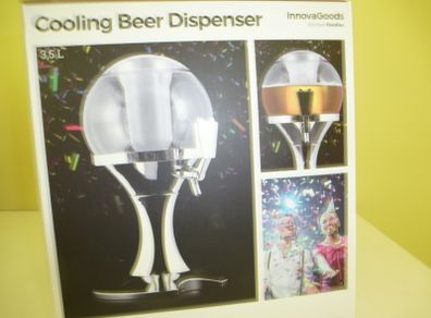 Cooling beer dispenser